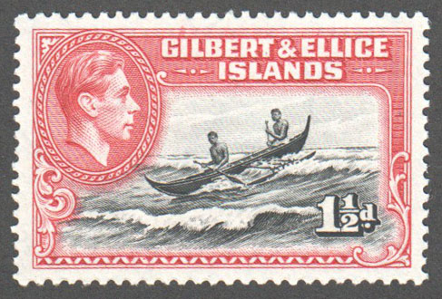 Gilbert & Ellice Islands Scott 42 Mint - Click Image to Close